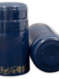 Blue/Gold Grapes Pvc Shrink Capsules