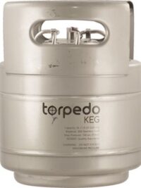 Slimline Torpedo Keg | Ball Lock Keg | Stainless Steel Corny Keg | 1.5 gal.